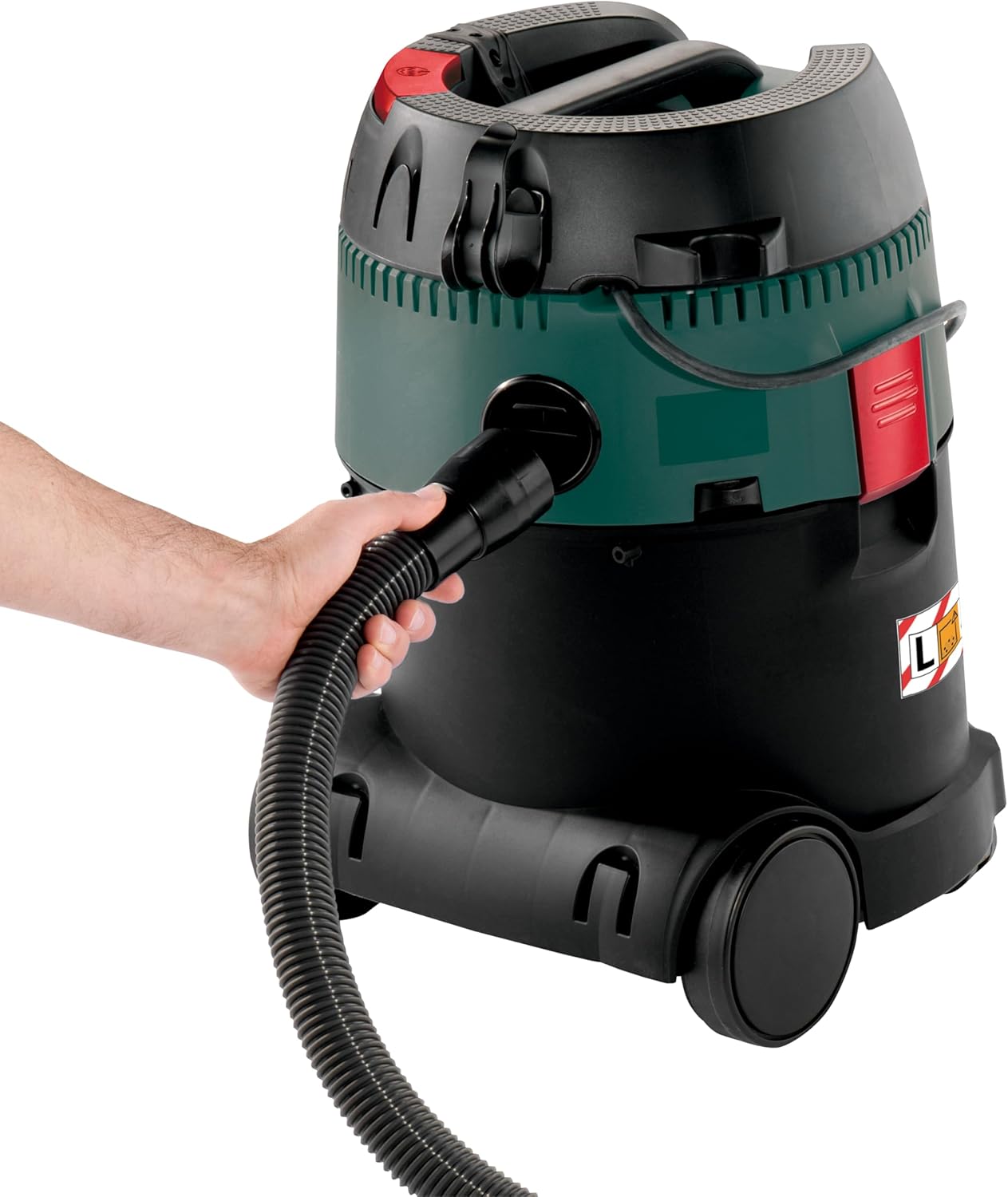 metabo Allessauger ASA 25 L PC – 602014000 – Nass-/Trockensauger mit manueller Filterabreinigung – 7,5 m Kabellänge