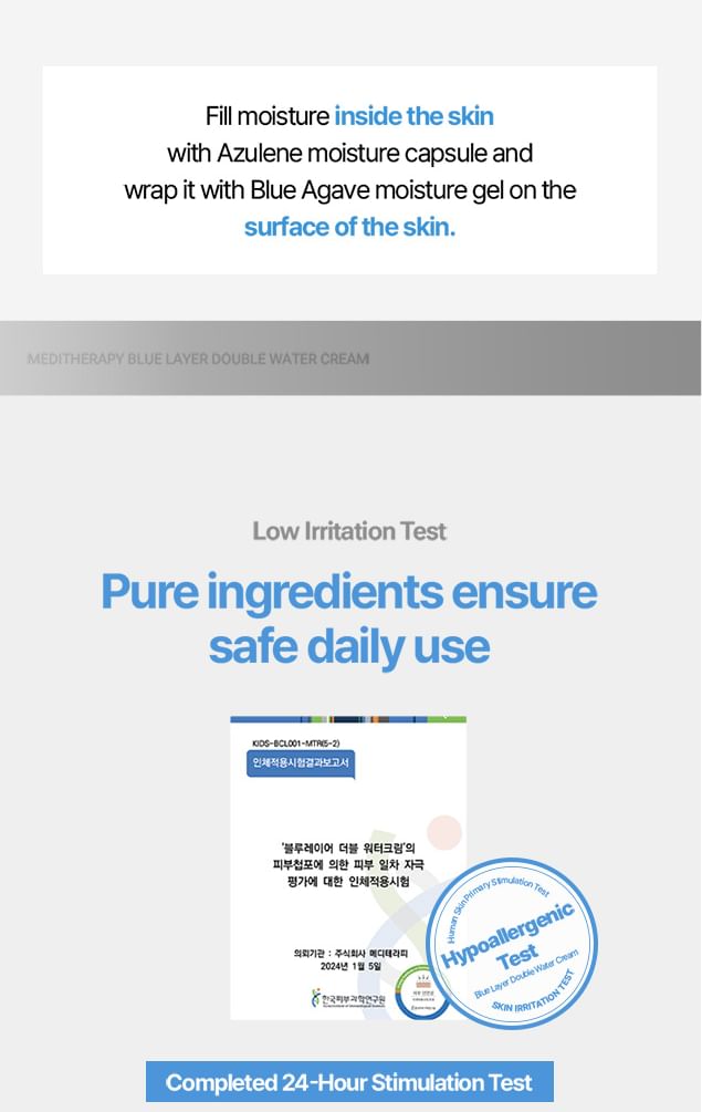 Meditherapie - Blue Layer Double Water Cream