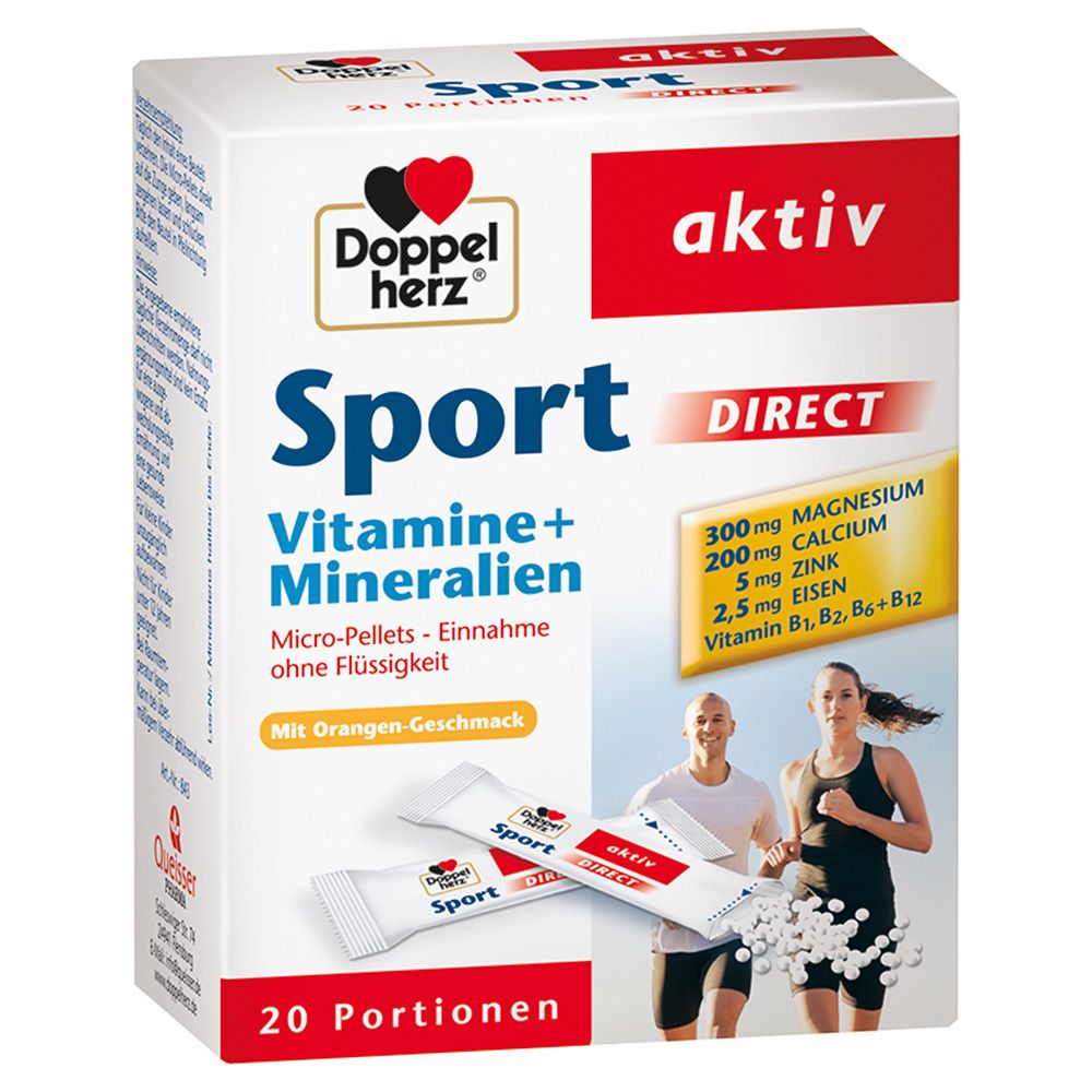Doppelherz® Sport DIRECT Vitamine + Mineralien