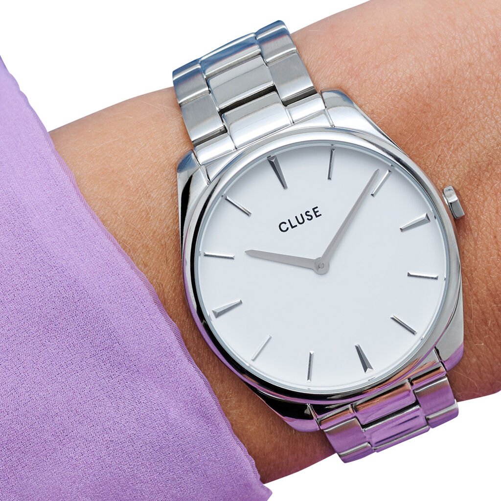 Montre Cluse Feroce Blanc