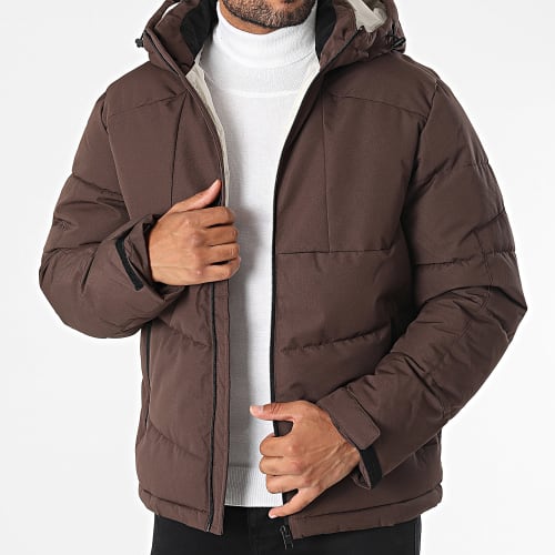 Doudoune Capuche Cootis Marron