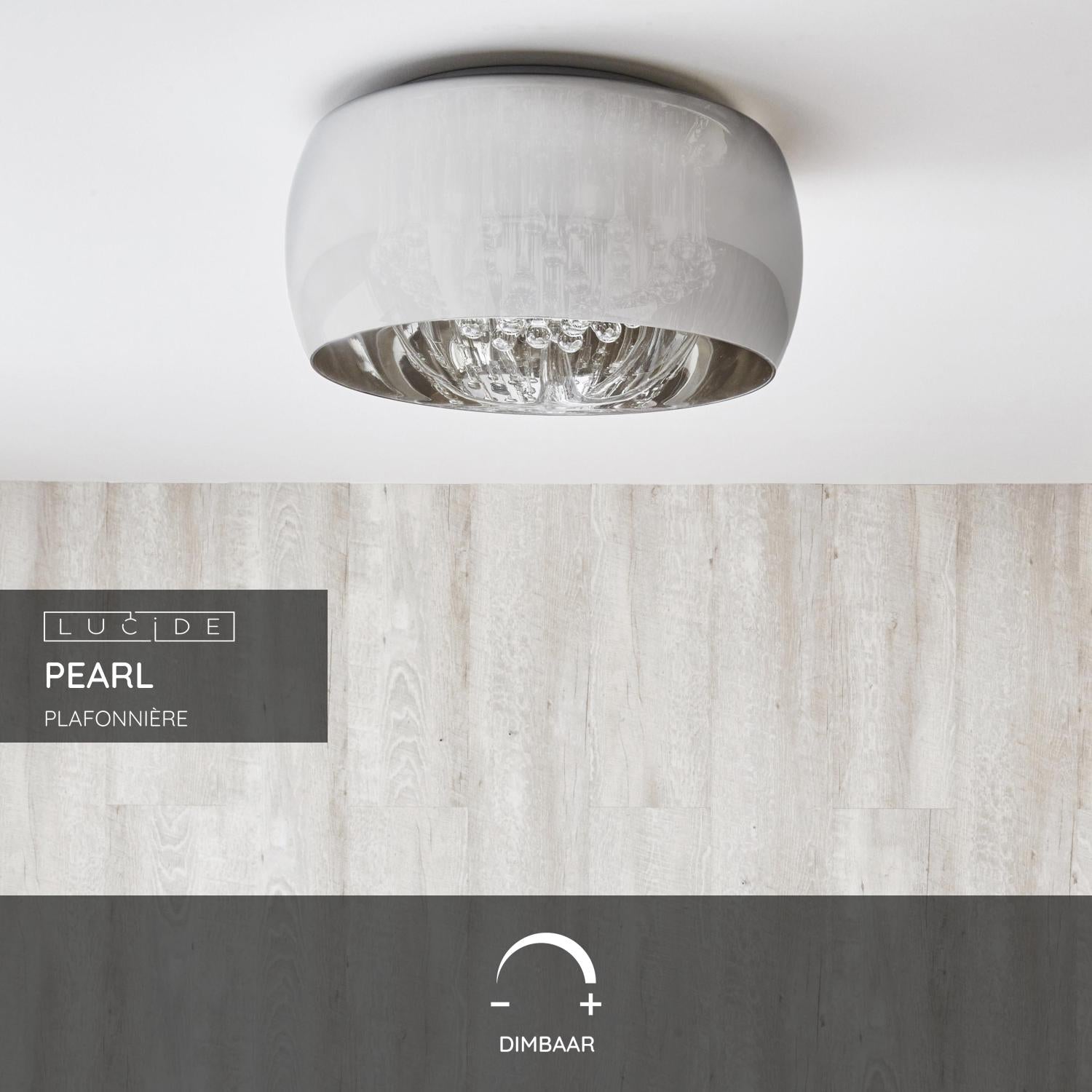 Lucide PEARL PlafonniÃ¨re - Chroom