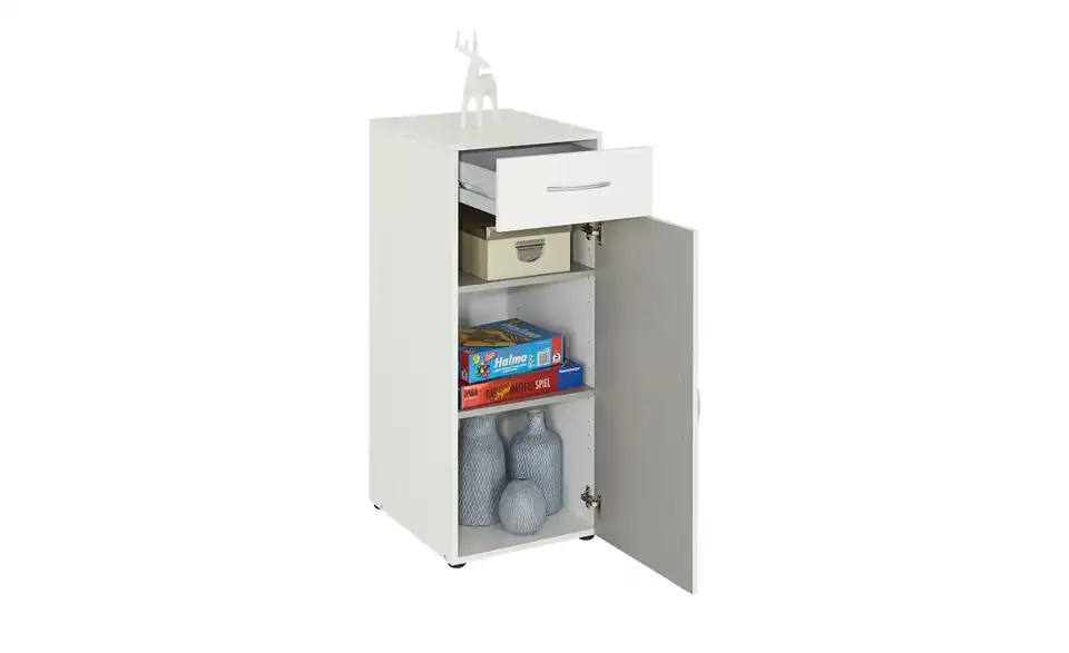 Kommode Multischrank-System 40 cm 48 cm Weiß