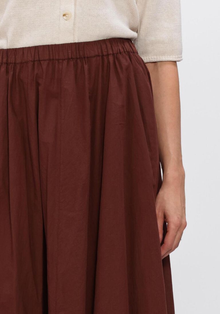 bruine knit-ted midirok cato