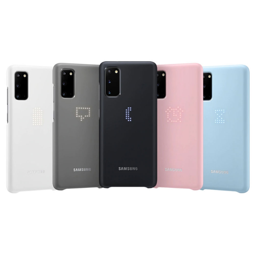 Galaxy S20 / S20 5G Smart LED Cover Hülle (EF-KG980CBEGEU) - Schwarz
