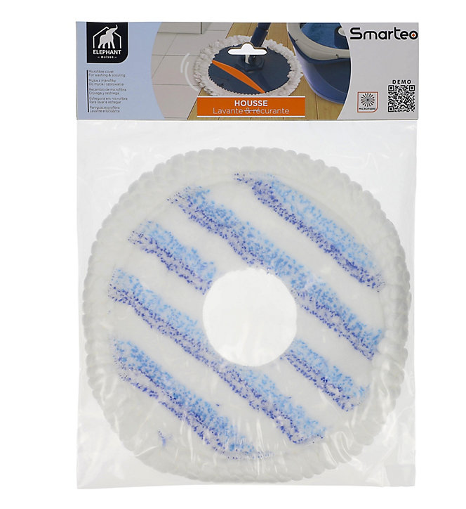 Housse de lavagemicrofibre Smarteo Elephant