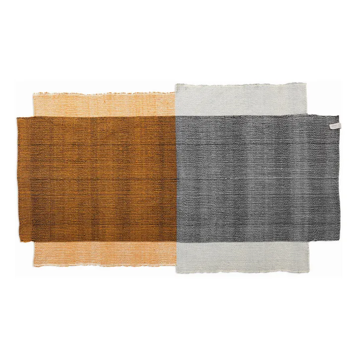 Ames Tapis Nobsa en laine | Orange