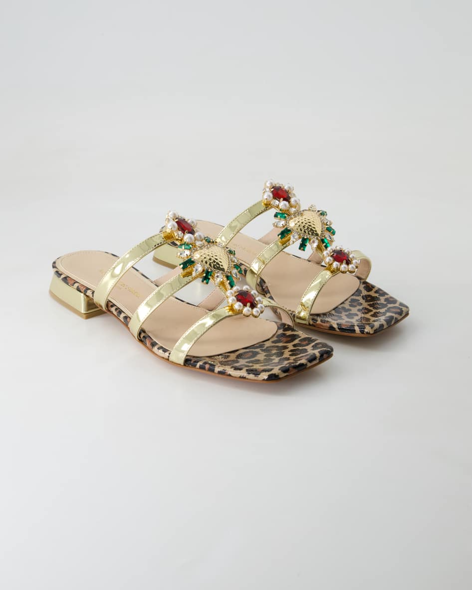 Konstantin Starke 5421-772 Pantoletten in Gold