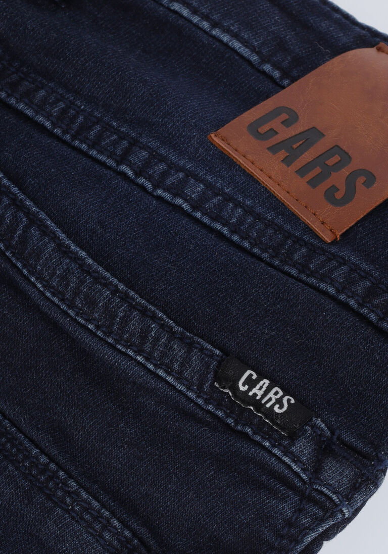 CARS JEANS donkerblauwe cars jeans slim fit jeans kids burgo jog