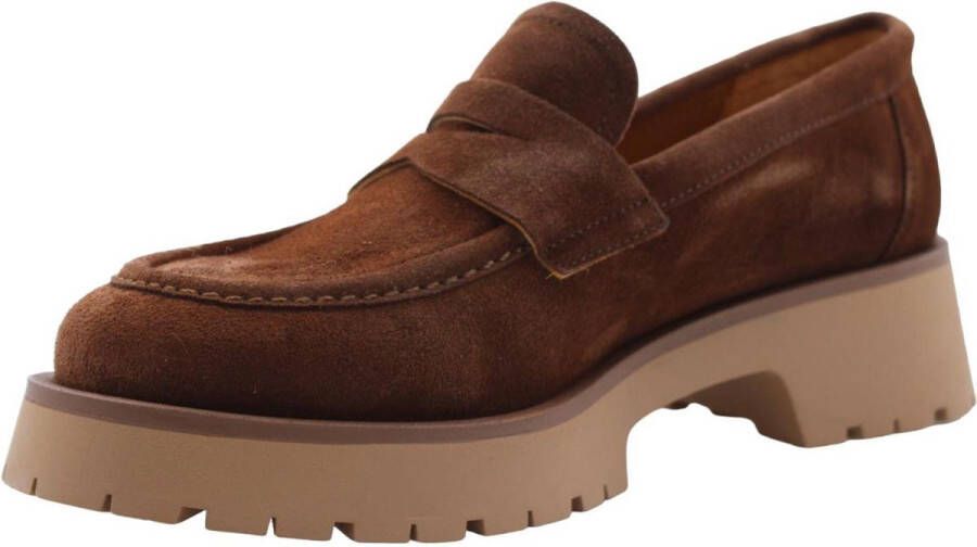 Ctwlk. Stijlvolle Mocassin Loafers voor nen Brown