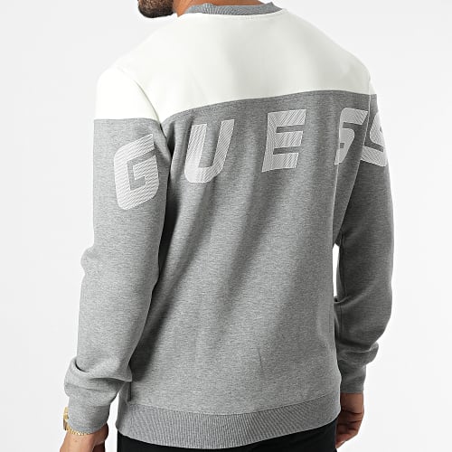 Sweat Crewneck Z2BQ01-KBCK2 Gris Chiné Beige