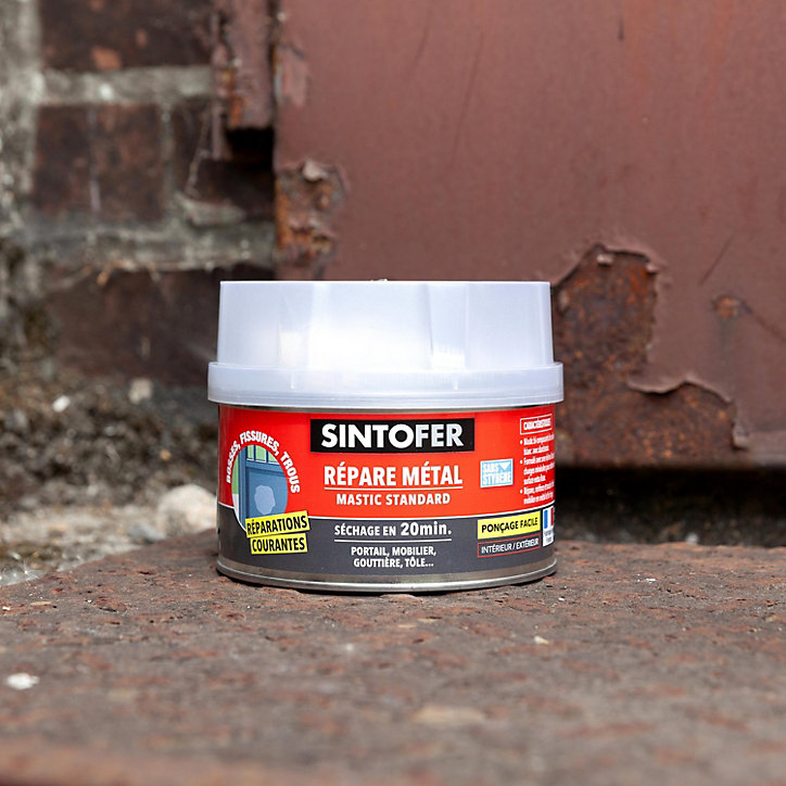 Mastic polyester Standard Sintofer boîte de 170 ml