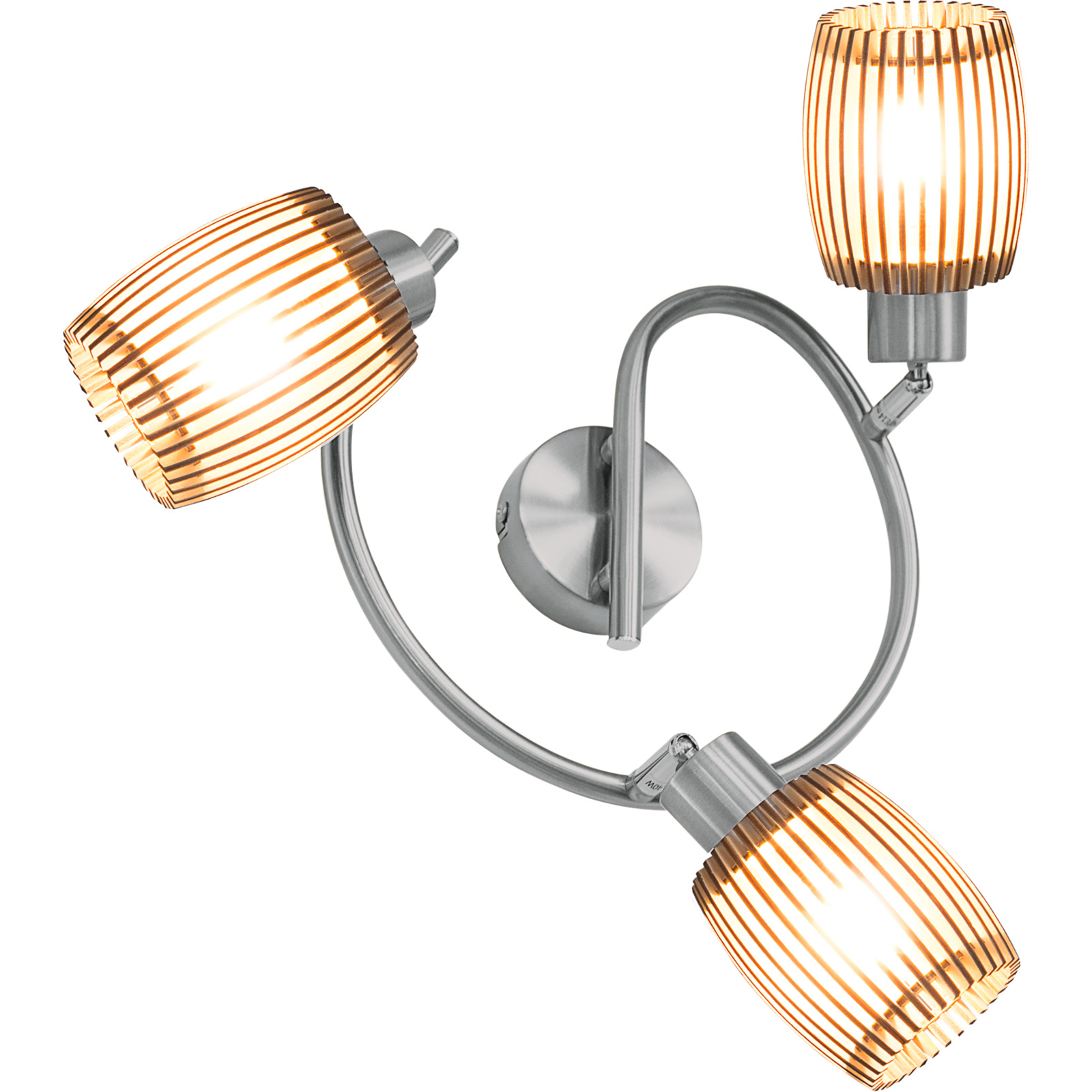 Deckenleuchte Parkey LED 3er max. 40W