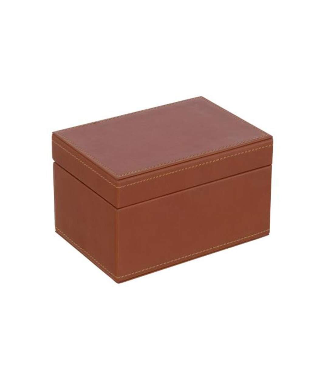 Paris Prix - Boîte Jeux De Cartes ezra 17cm Cognac
