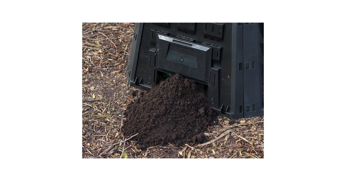 NatureThermo compostsilo compostbak  (Zwart, 600 liter)