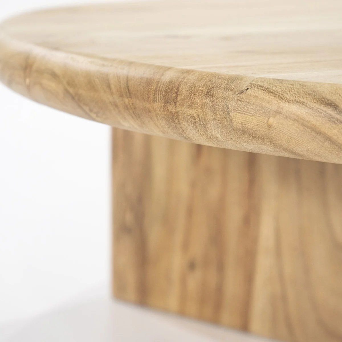 Salontafel large Natural 240111 Leoti ⌀80  x H30 cm