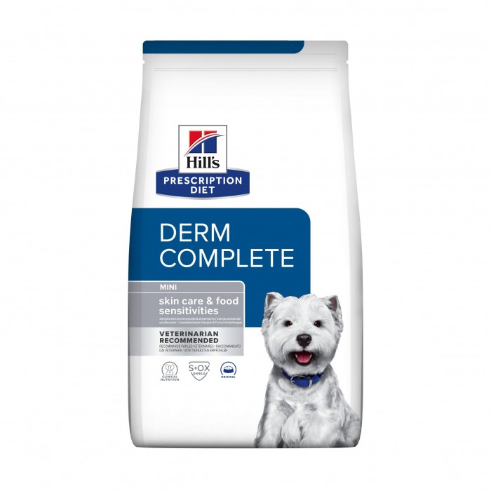 HILL'S Prescription Diet Derm Complete Mini - Croquettes pour chien