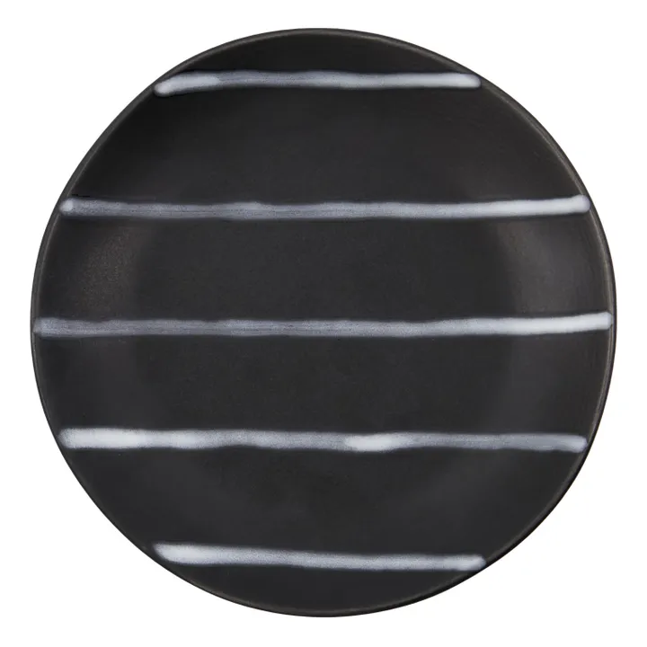 House Doctor Assiette Line | Black