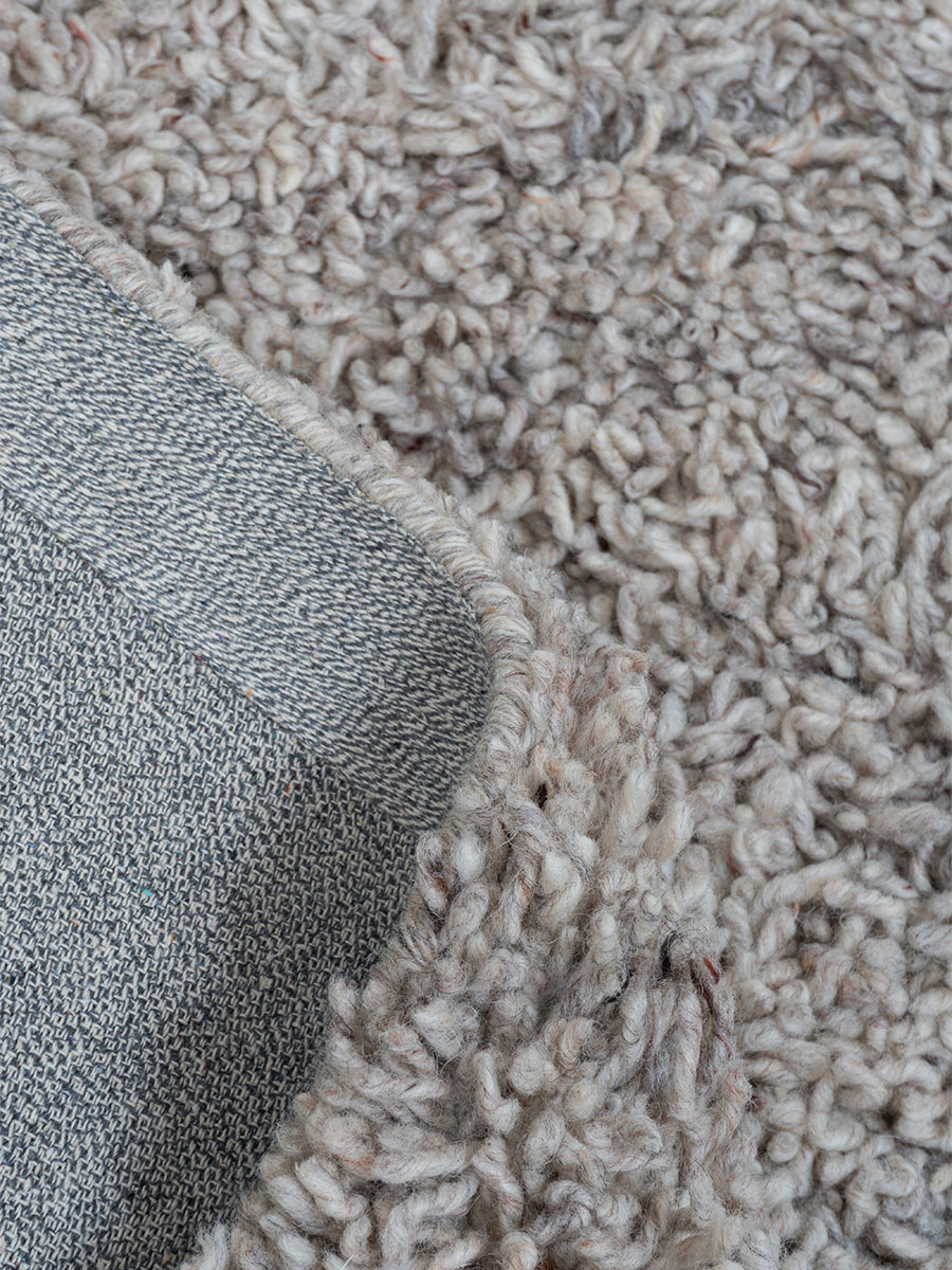 Vloerkleed Pelosa beige 160cm rond