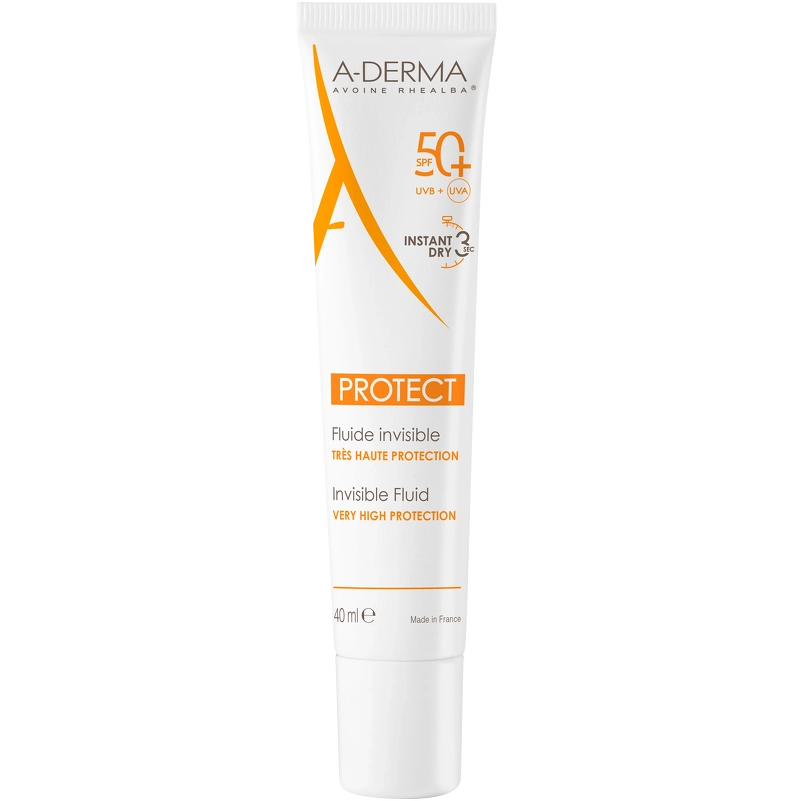 A-DERMA Protect Invisible Fluid SPF 50+ - 40 ml
