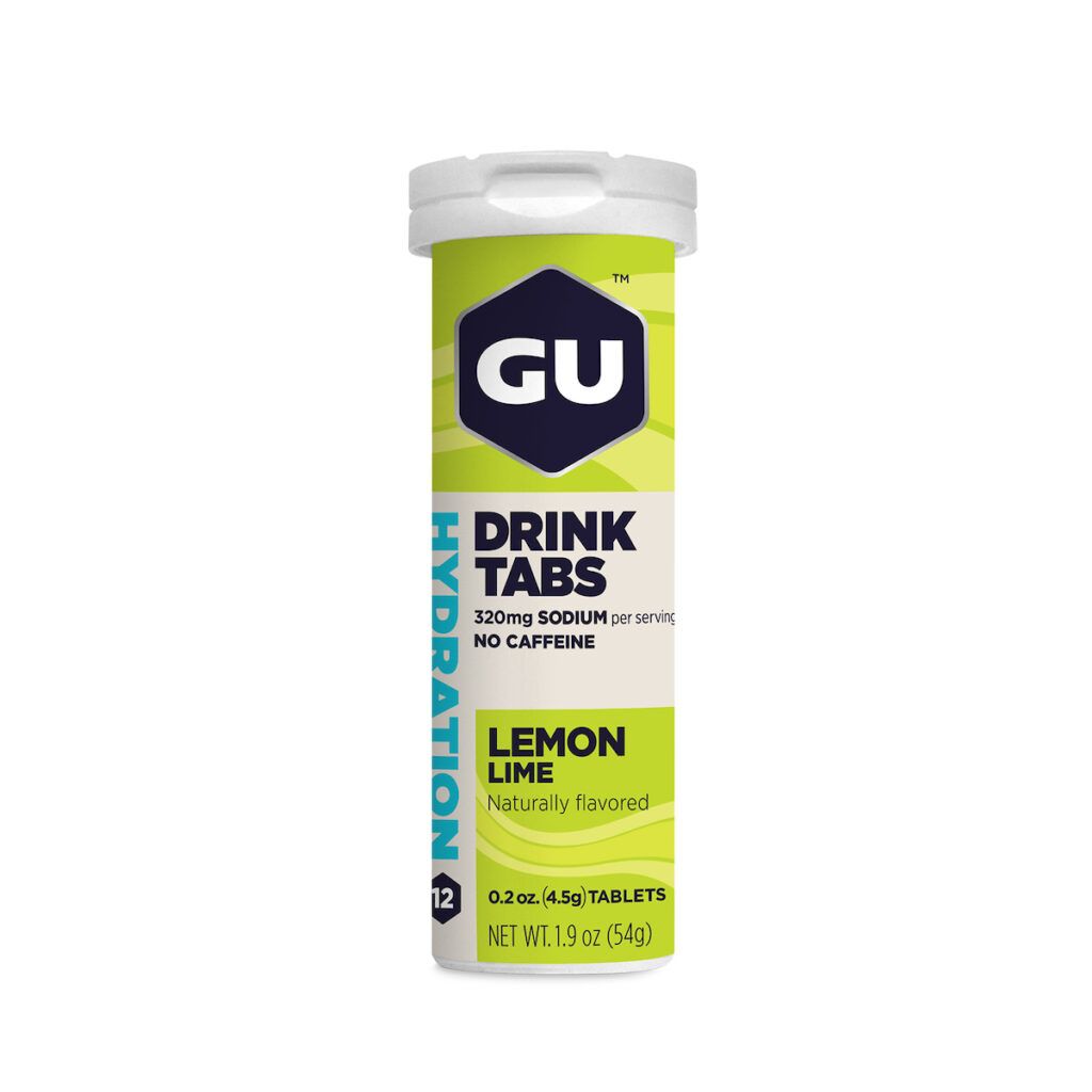 GU Energy Hydration Tabs Lemon Lime 12 Tabs