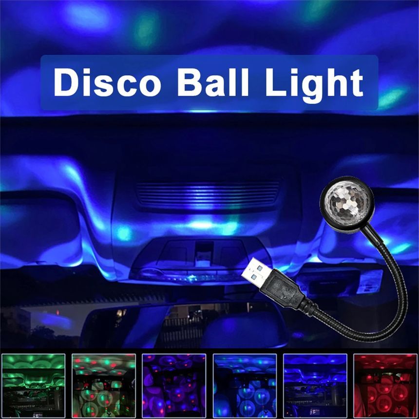HOMTEC - USB LED Discoballamp