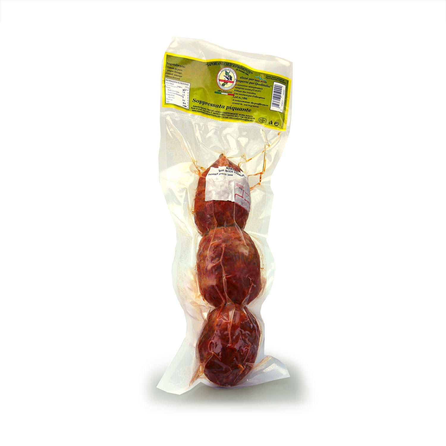 Soppressata piquante de Calabre