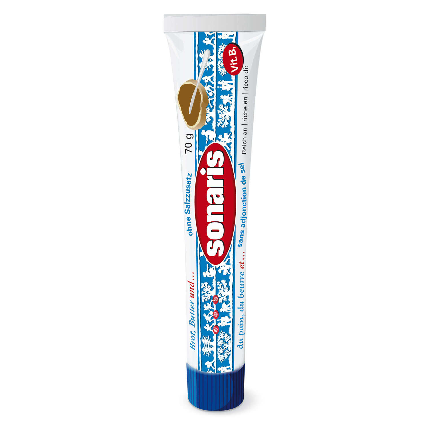 Sonaris (Cenovis Suisse) condiment à tartiner sans sel en tube