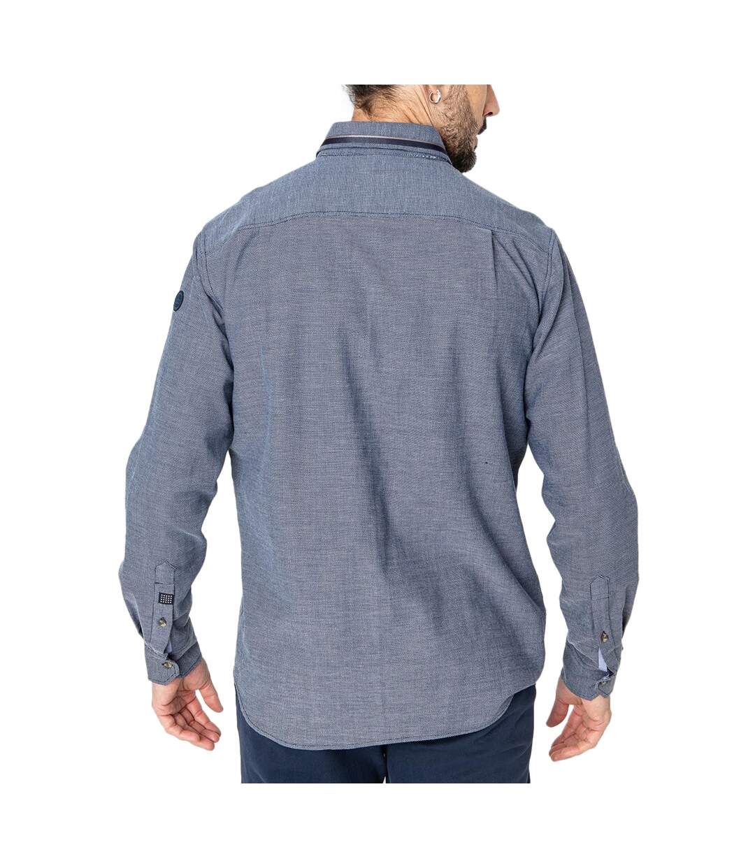 Chemise Marine Homme TBS Maceo