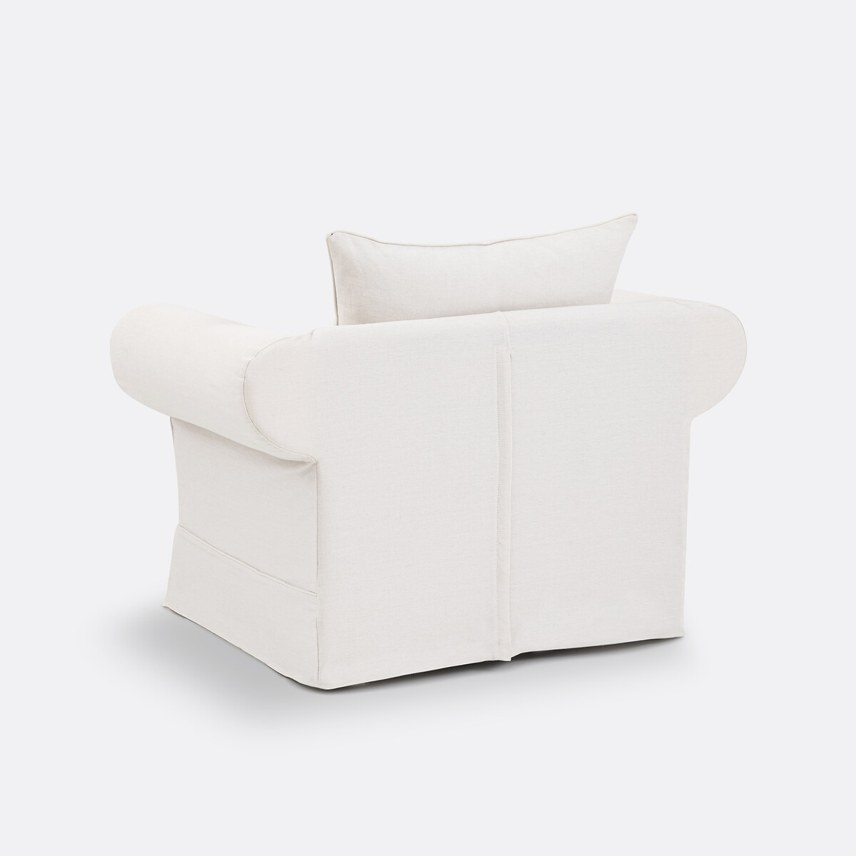 LA REDOUTE INTERIEURS<br>Poltrona de linho grosso, conforto superior, Adelia