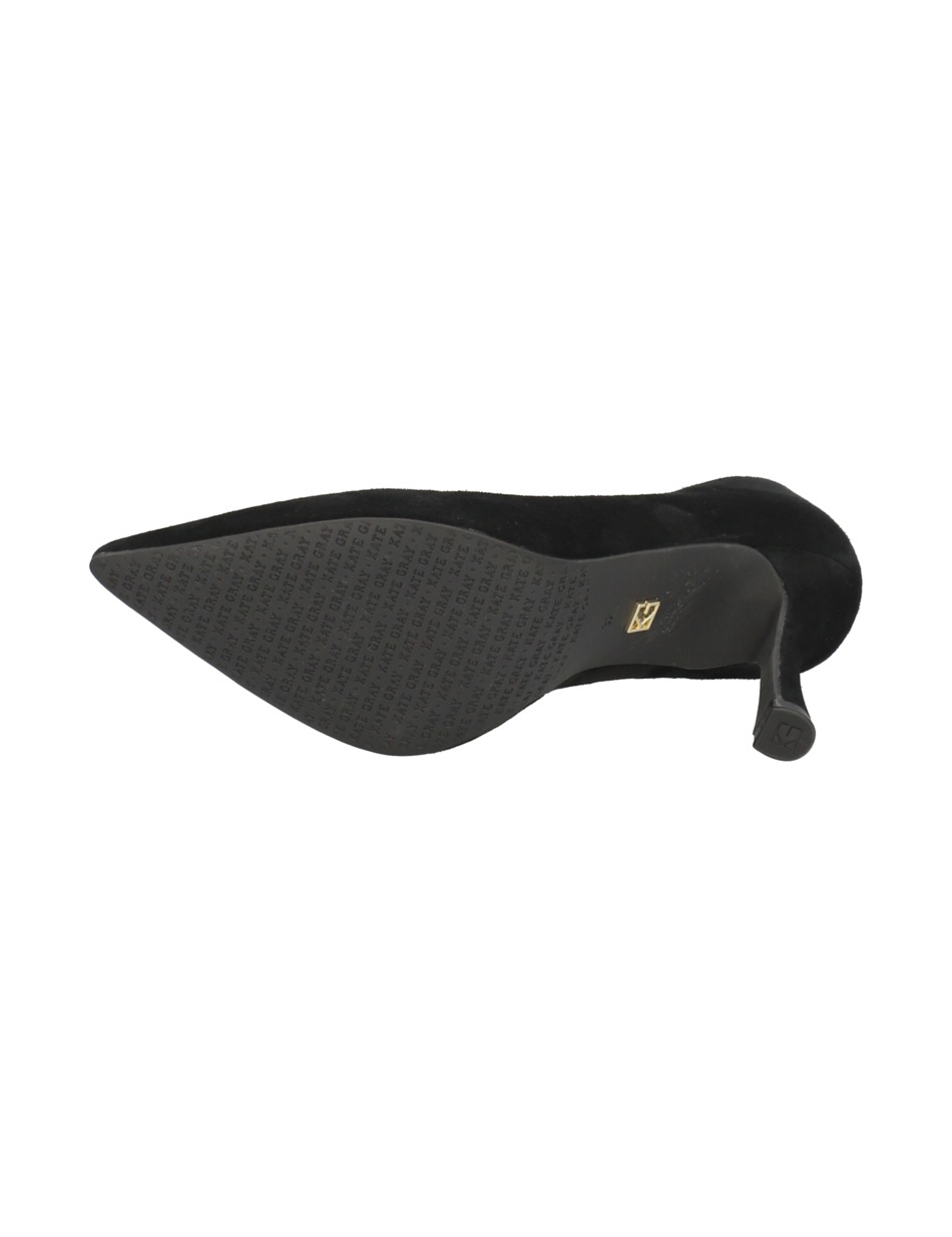 Veloursleder Pumps