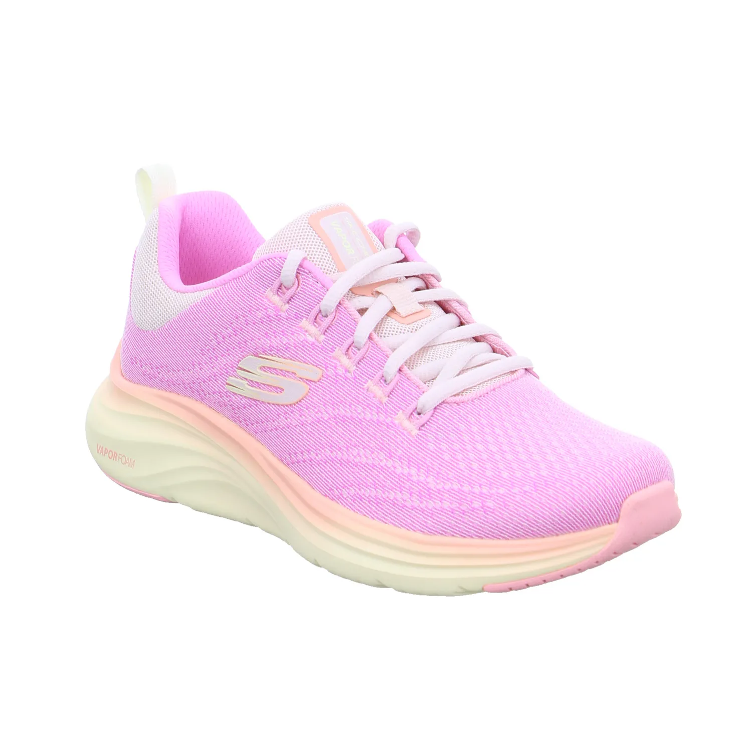 SKECHERS Sneaker Pink Textil  mit Memory Foam