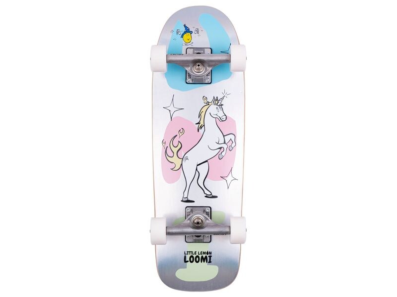 Loomi Boards Skateboard Corkgrip Unicorn 24.75