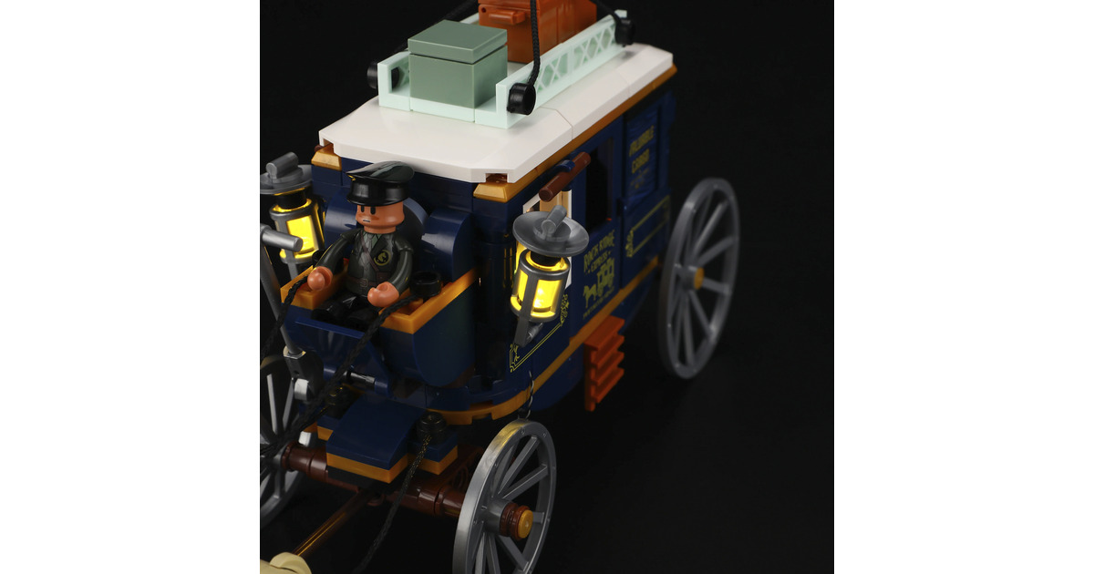 LumibricksThe Old West - Treasure Stagecoach Constructiespeelgoed  (L9099)