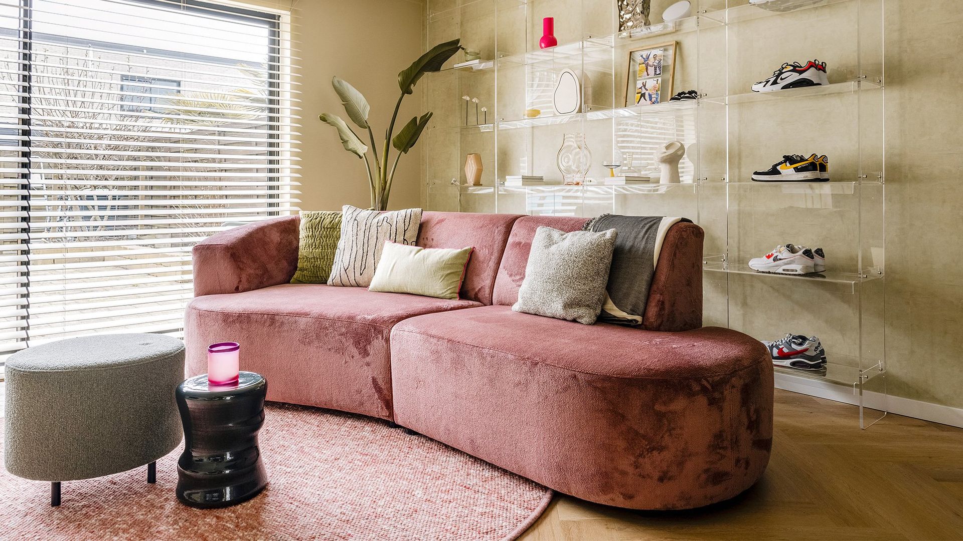 HKLIVING   Acrylic 240 Vakkenkast