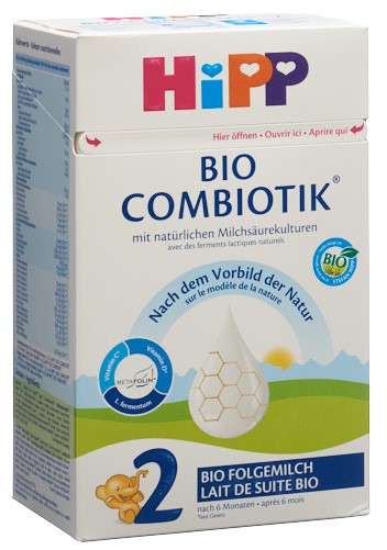Hipp 2 Bio Combiotik<br>600 g, Pulver