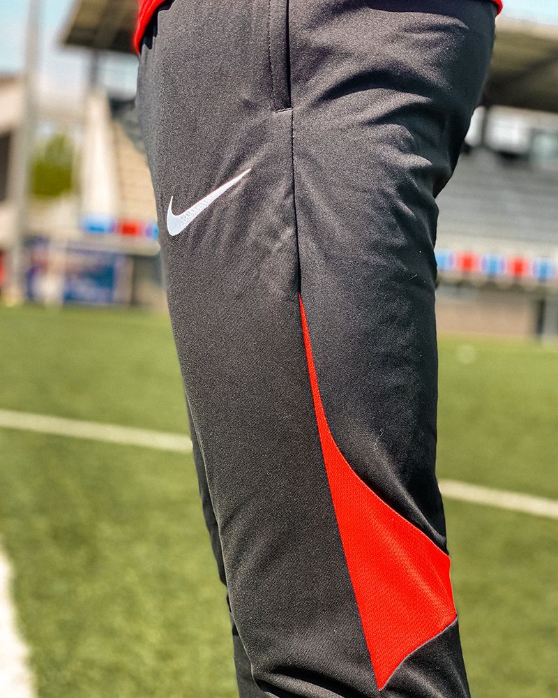 Pantalon de survêtement Nike Academy Pro Noir & Rouge pour homme