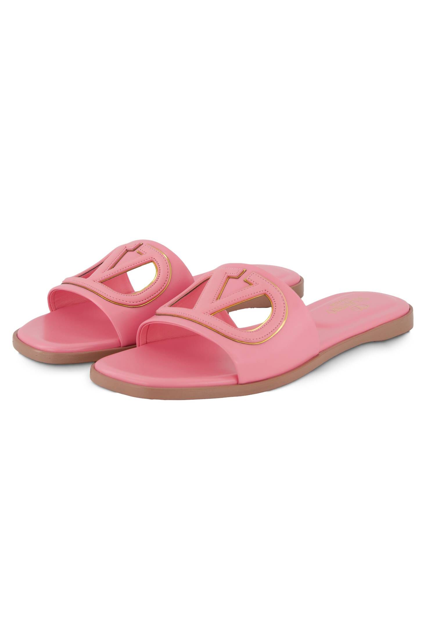 Valentino Garavani| Damen Pantolette VLOGO SLIDE aus Nappaleder