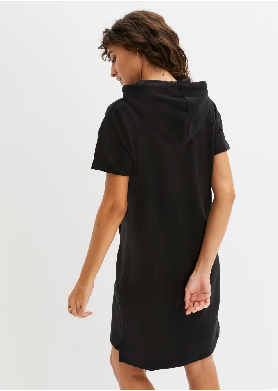 Robe sweat à manches courtes