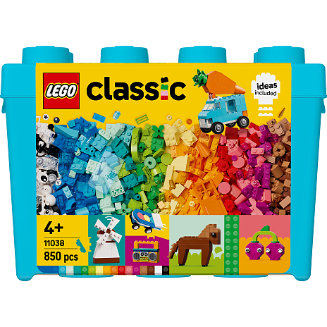 LEGO Classic Farverig kreativ klodskasse 11038