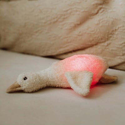 Flow Kosedyr  Med Nattlampe Liva, Beige