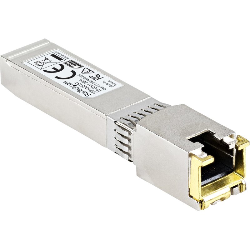 StarTech.com Module de transceiver SFP+ 10GBASE-T 10 Gigabit RJ45 en cuivre - Conforme aux normes MSA - 30 m