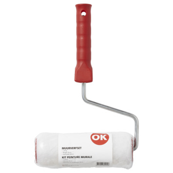OK muurverfroller met beugel 18 cm