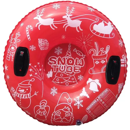 Aechtner ICE-ST101 Snowtube Ø90cm rot X-Mas