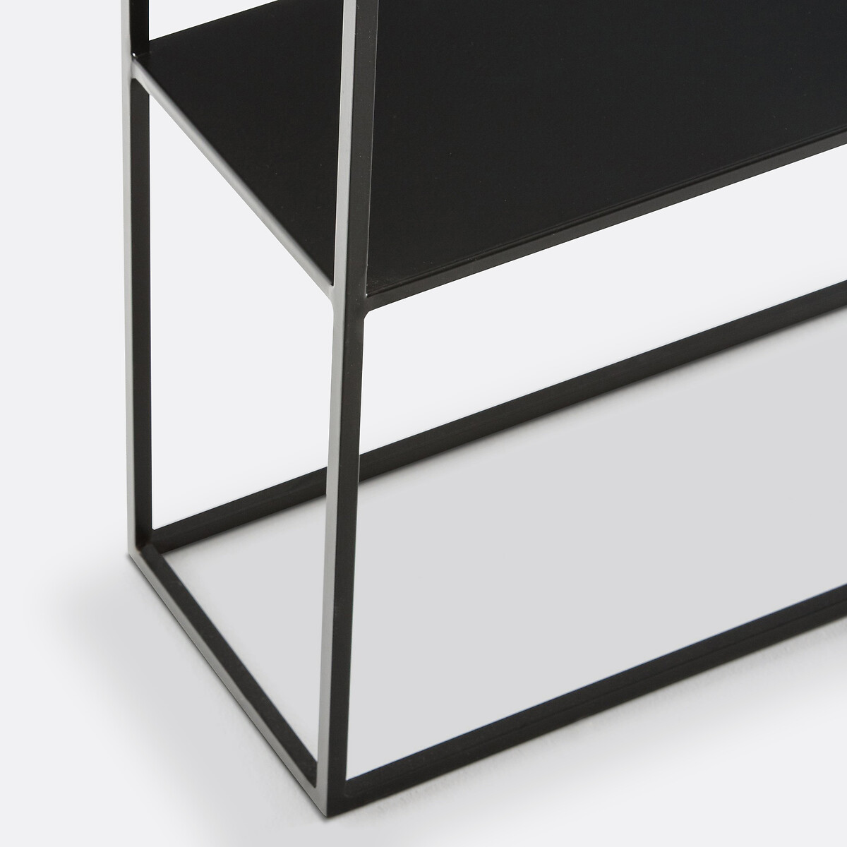 LA REDOUTE INTERIEURS<br>Mesa de consola em aço, com duas prateleiras, Miva