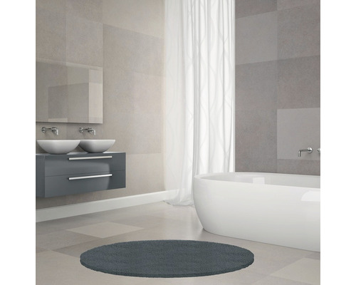 Badmat spirella HIGHLAND 110 x 110 cm graniet