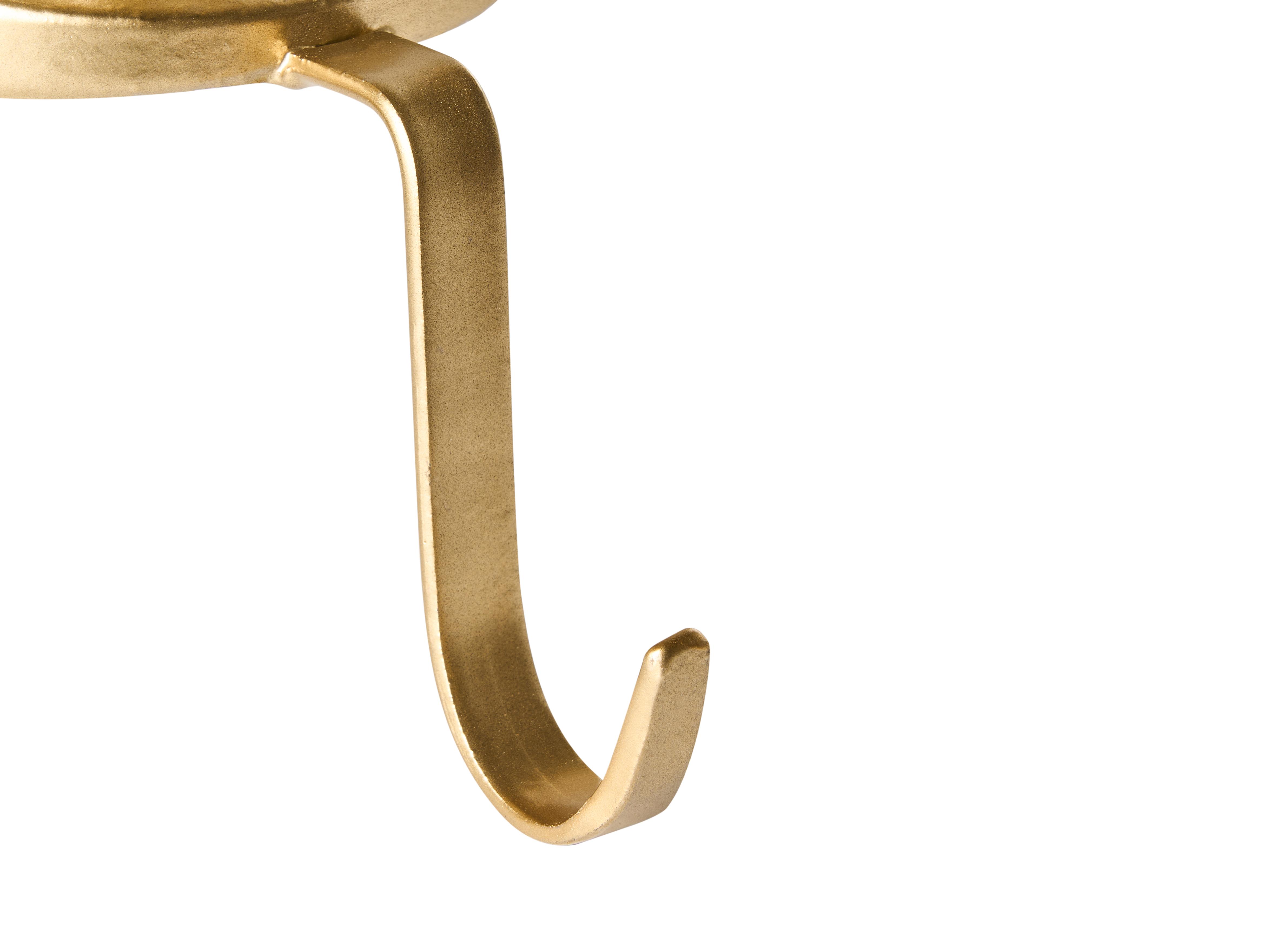 Set van 3 kerstkoushouders KAJAANI Notenkraker 21 cm Goud