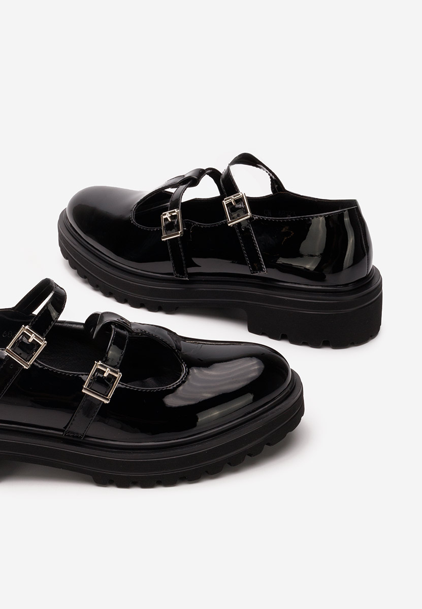 Chaussures casual femme noirs Jacinta