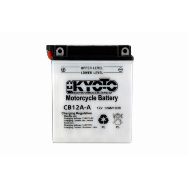 Kyoto Bateria de moto YB12A-A SLA AGM
