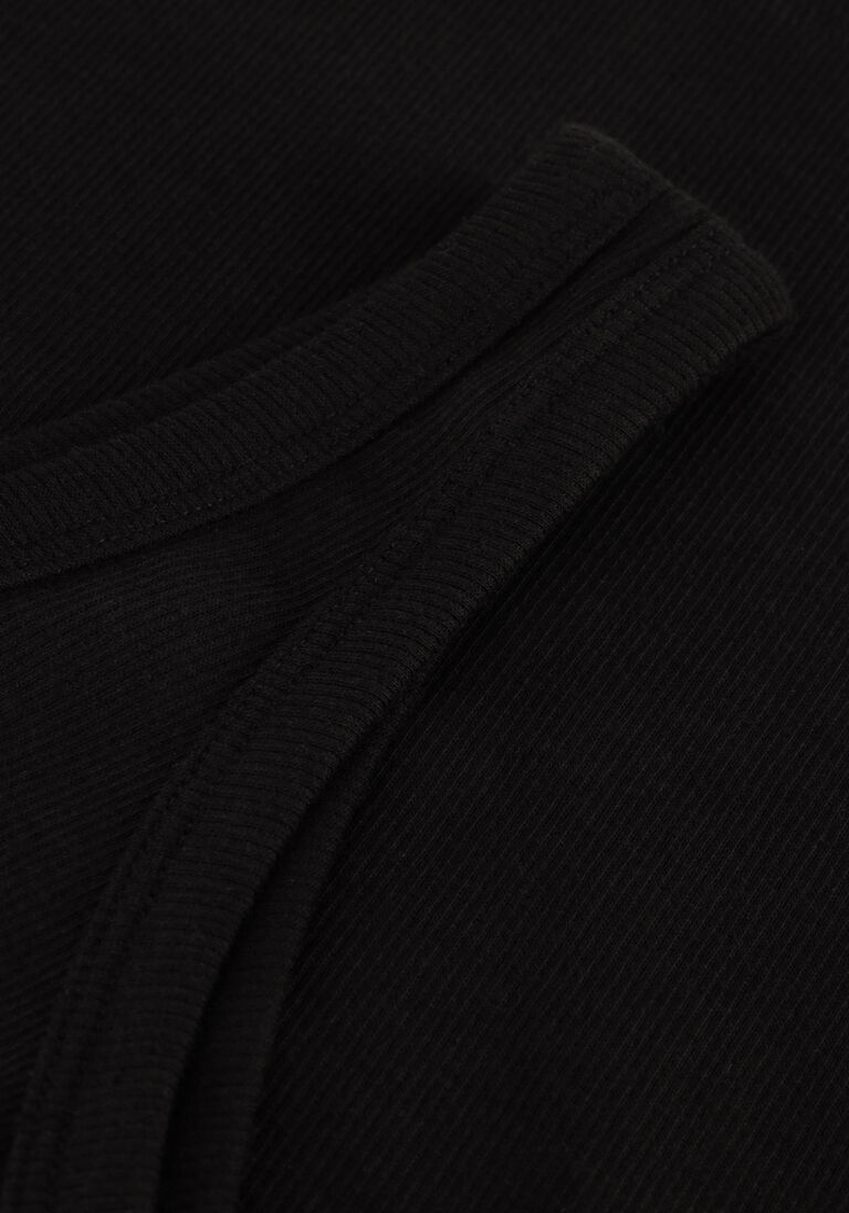MODSTR\u00D6M zwarte modstr&ouml;m top igor one shoulder top